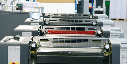 Impresora offset Gráficas Nétor