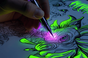tinta ultravioleta