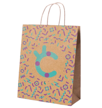 Bolsa papel kraft eventos