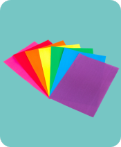 Papeles de colores
