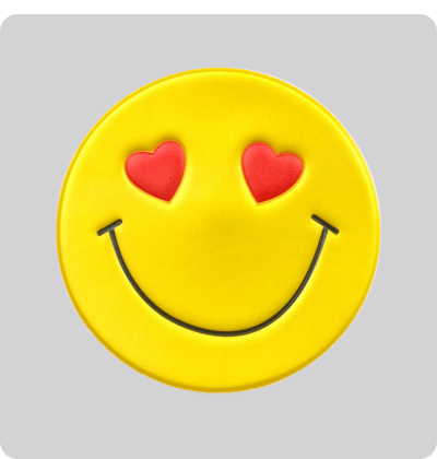 Pegatina feliz