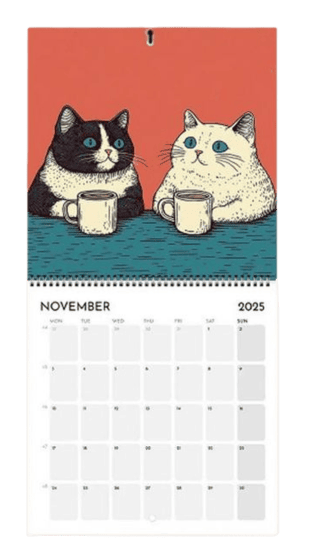 calendario de pared