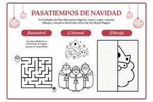 mantel infantil para restaurante con pasatiempos