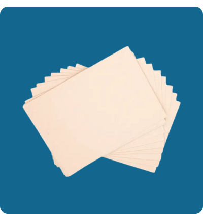 papel reciclado