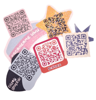 Pegatinas QR