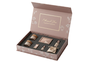 Cajas forradas para cosmetica