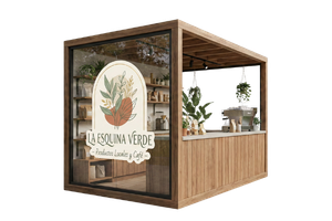 Pegatina de vinilo en puntos de venta